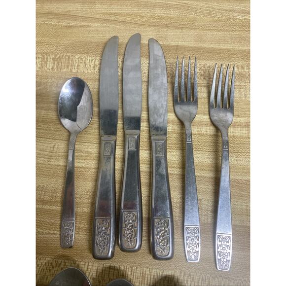 11 Piece Imperial MARITA Stainless USA Flatware Silverware Utensils Assortment - Picture 3 of 10